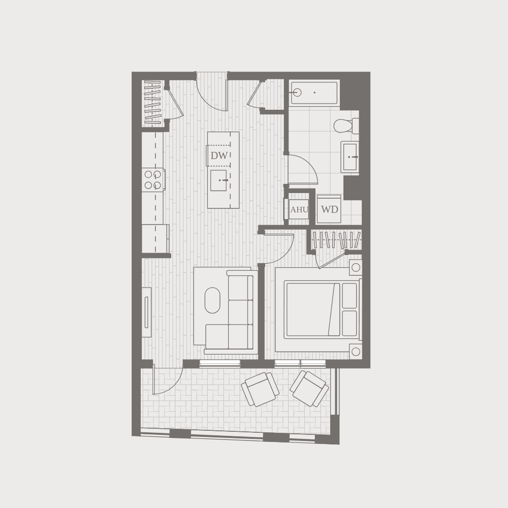 Residence floor plant