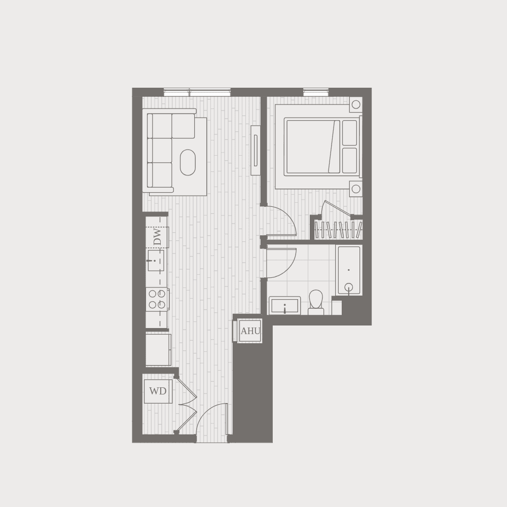 Residence floor plant