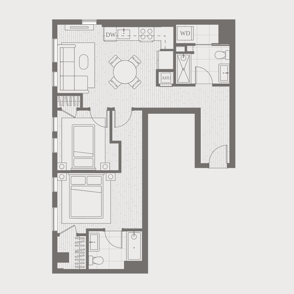 Residence floor plant