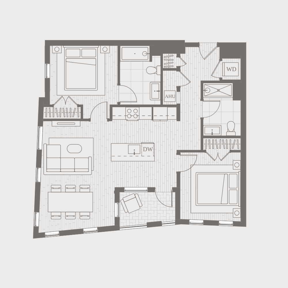 Residence floor plant
