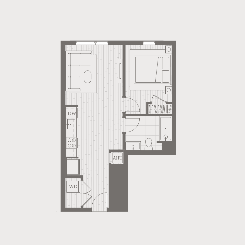 Residence floor plant