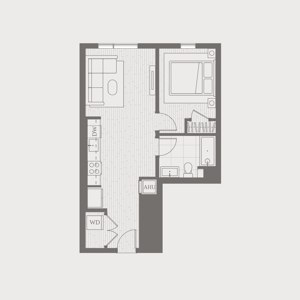 Residence floor plant