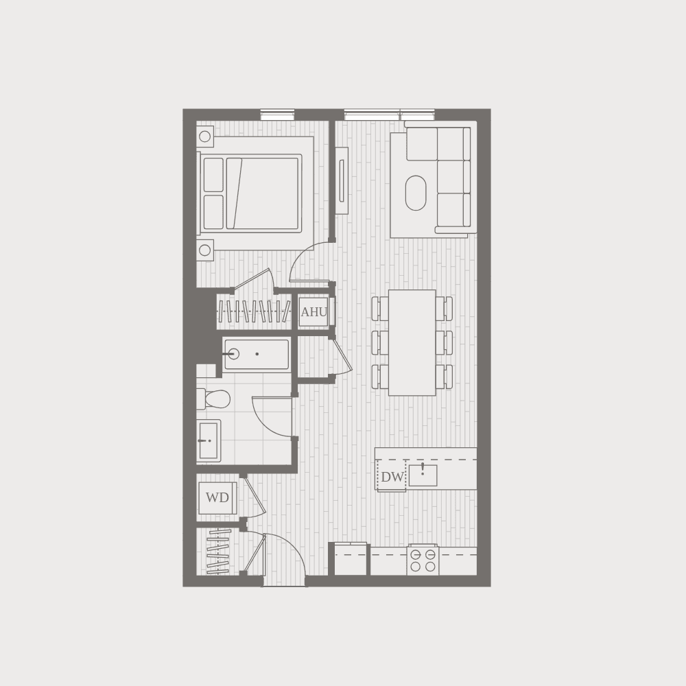 Residence floor plant
