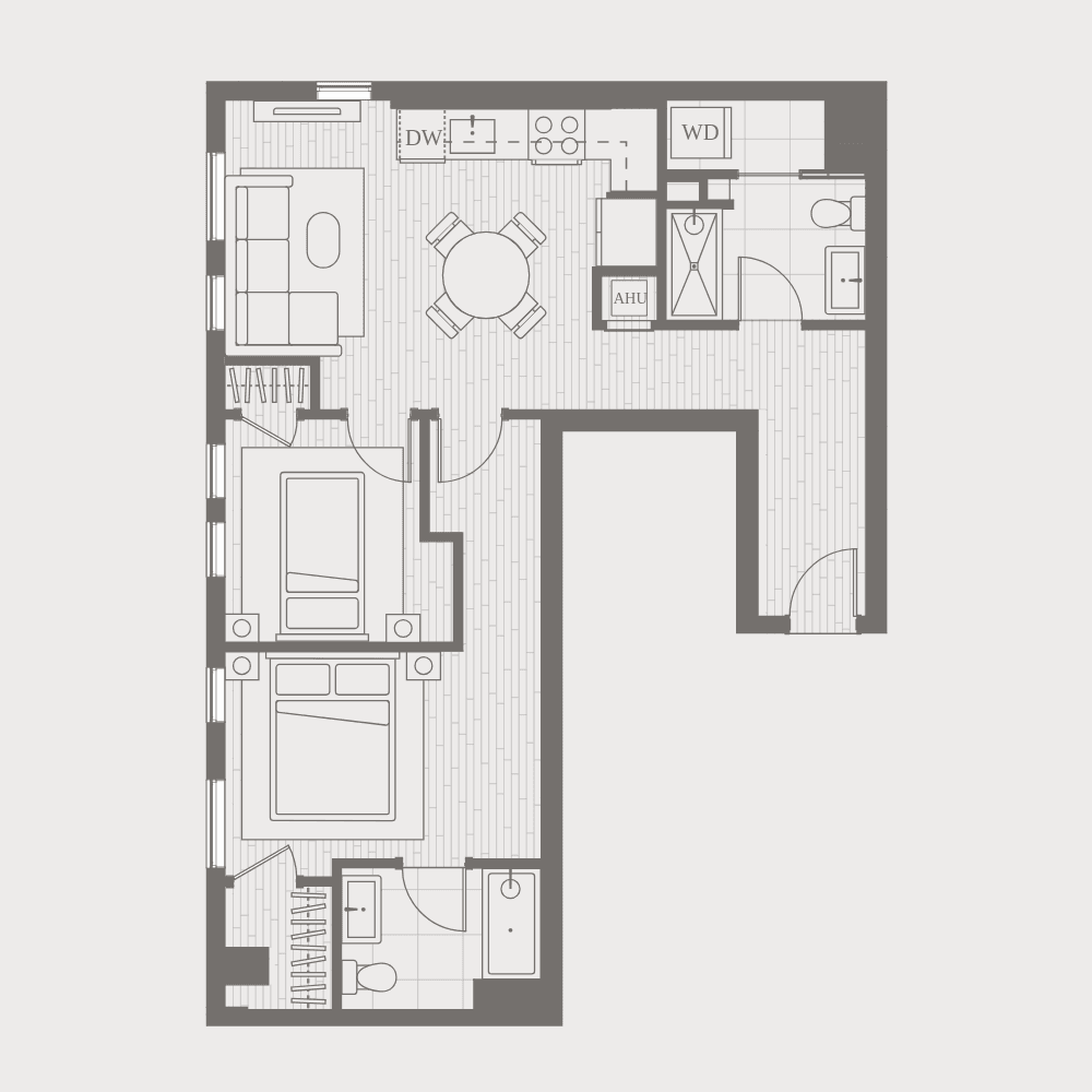 Residence floor plant