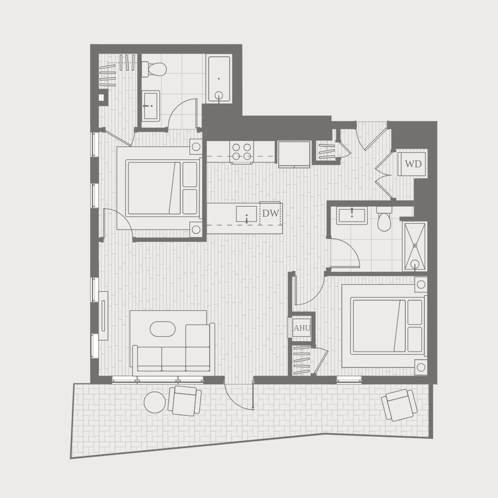 Residence floor plant