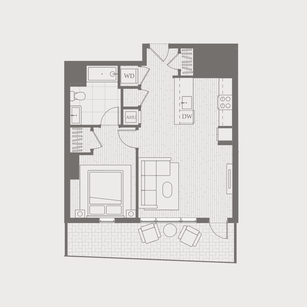 Residence floor plant