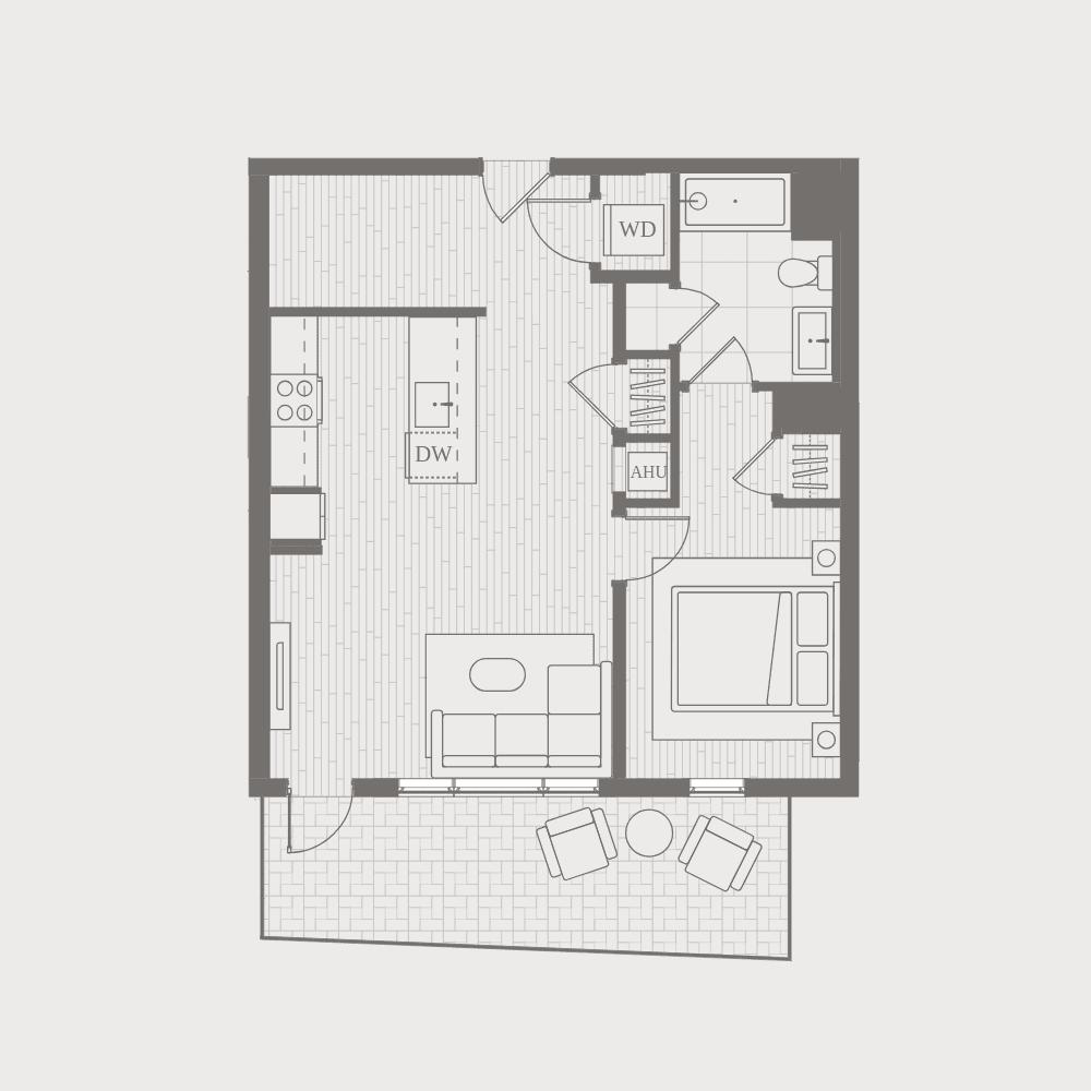 Residence floor plant
